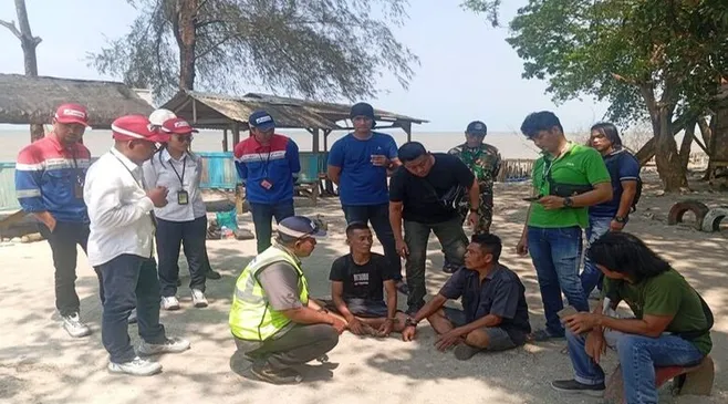 TNI AL Membongkar Sindikat Pencurian Avtur 30 KL di Deli Serdang