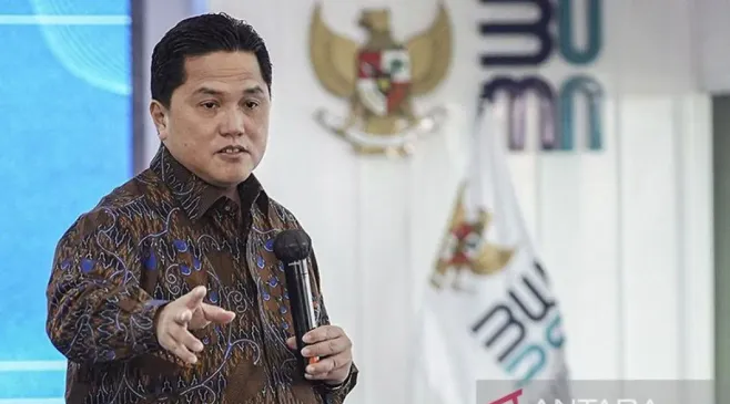 Eric Thohir: Proyek Prioritas Tetap Lanjut Di Tengah Efisiensi Anggaran, Kita Kerja Keras Saja