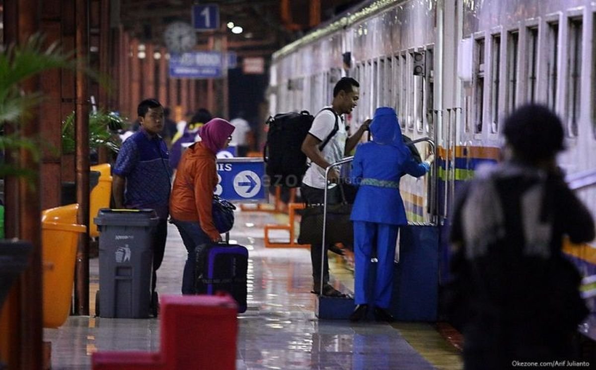 Long Weekend, 38.607 Pemudik Tinggalkan Jabodetabek Lewat Stasiun Gambir dan Pasar Senen