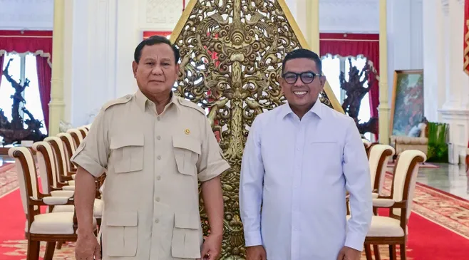 Andra Sonny Temui Prabowo di Istana: Moment Bersejarah Pasca Pilgub Banten