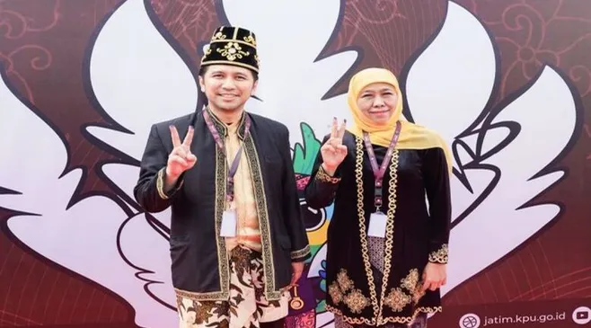 KPU Umumkan Khofifah Menang Dalam Pilgub Jatim Dengan Suara 58 Persen