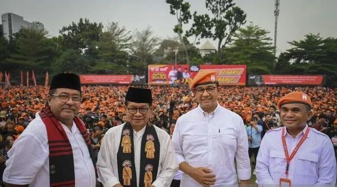 Ikut Kampanye, Anies Ajak Pendukung Coblos Pramono-Rano dalam Pilkada 2024