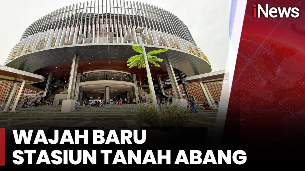 Lebih Modern! Begini Wajah Baru Stasiun Tanah Abang 