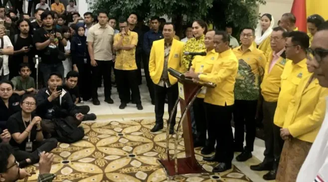 Susunan Pengurus DPP Partai Golkar 2024-2029, Bahlil Sebut Tidak Ada Nama Jokowi