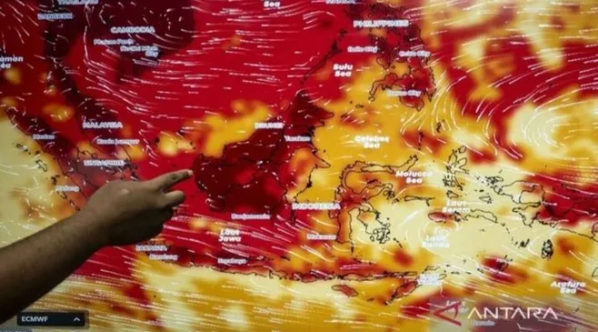 Indonesia Dilanda Suhu Panas, Berikut Daftar Daerah Terimbas Suhu Panas Tersebut