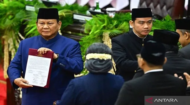 Prabowo dan Gibran Dilantik Menjadi Presiden ke-8 dan Wapres ke-14 Republik Indonesia