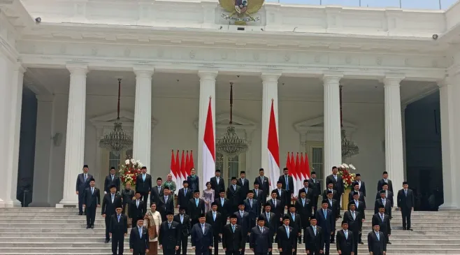 Presiden Prabowo Lantik 48 Menteri Kabinet Merah Putih dan Lima Pejabat Setingkat Menteri