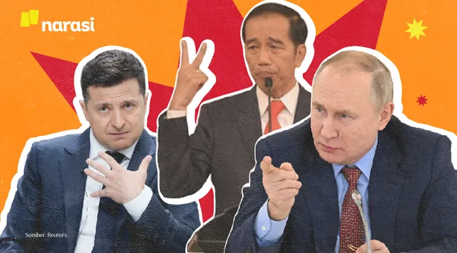 Istana Presiden Ukraina Bantah Zelensky Titip Pesan ke Putin Melalui Jokowi