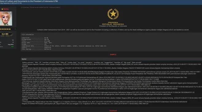 Akun Hacker Bjorka Kena Suspend Usai Senggol Puan Maharani, Denny Siregar, dan Erick Tohir
