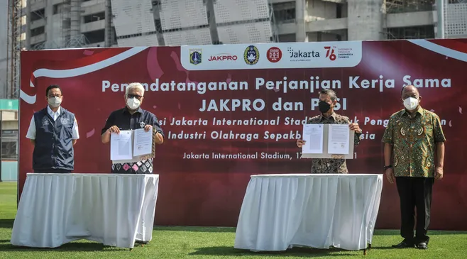 PSSI Pernah Memuji JIS Sebagai Stadion Impian Timnas Pertama Berstandar FIFA, Kok Sekarang Omongannya Beda?