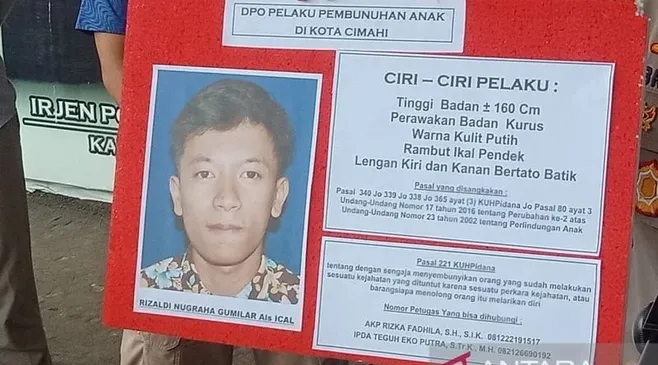 Penusuk Bocah 12 Tahun Hingga Meninggal di Cimahi Ditangkap Polisi
