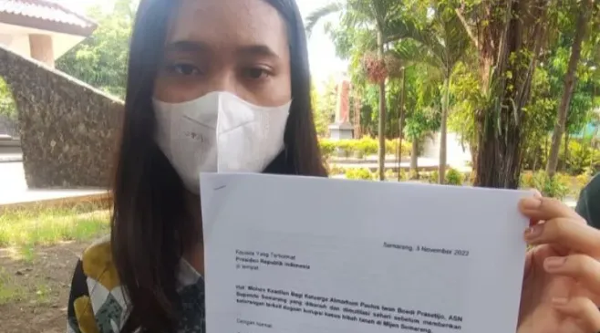 Kasus Pembunuhan ASN Semarang Saksi Korupsi Mandek, Keluarga Surati Jokowi dan Panglima TNI